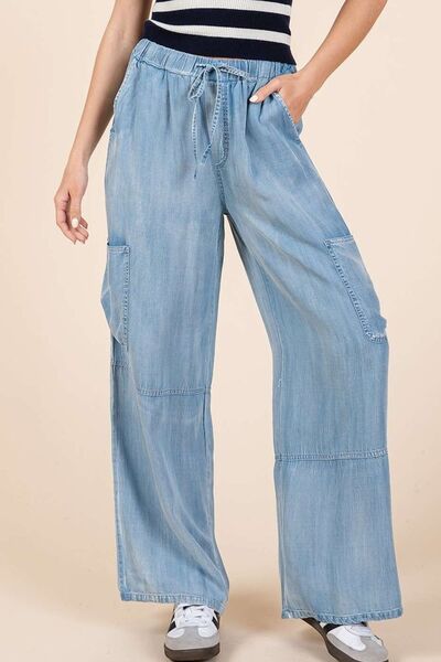 Mony Cargo Wide Leg Pants