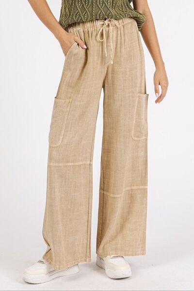 Matty Elastic Waist Pants