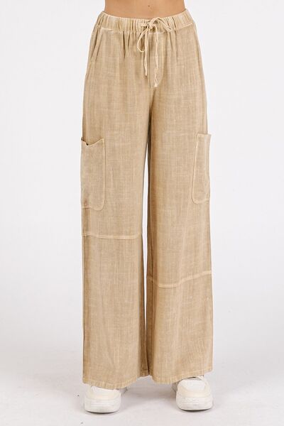 Matty Elastic Waist Pants